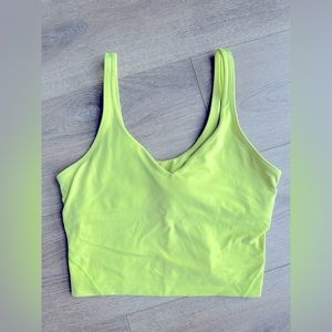 Lululemon Align Tank, Electric Lemon Neon Yellow